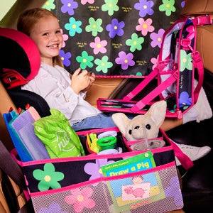 트레블 폴딩 바스켓 Flower Black 플라워 블랙