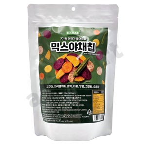 트로잇 동결건조 믹스 야채칩 7종 혼합 바삭한 건강간식 100g