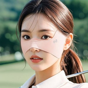 나비존마스크 나비마스크 기미 러닝 여성골프 골프용 골프볼가리개