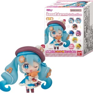 반다이 스노우 미쿠 2026년 컬렉션 겨울 의상 피규어 8종