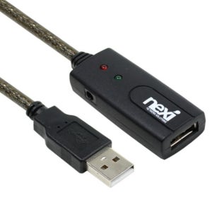 유무전원 USB 2.0 15M 연장 선 거리연장기 캐스케이드지원 케이블 NX281