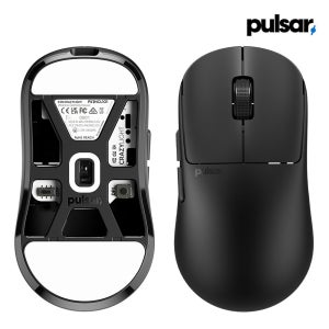 펄사 X2N 크레이지라이트 초경량 미디움 유무선 게이밍 마우스 제트블랙