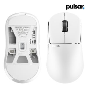 펄사 X2N 크레이지라이트 초경량 미디움 유무선 게이밍 마우스 우유니 화이트