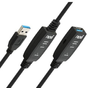 유무전원 USB 3.0 10M 연장 선 거리연장기 리피터 케이블 NX1301