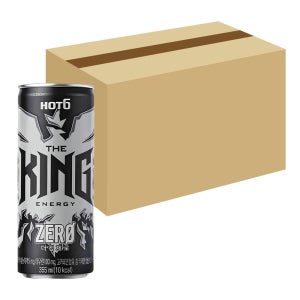 핫식스 더킹 에너지음료 머스캣리치향, 355ml, 24개