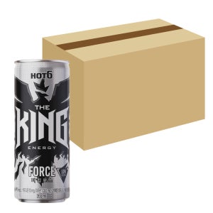 핫식스 더킹 에너지음료 자몽 앤 딸기향, 355ml, 24개