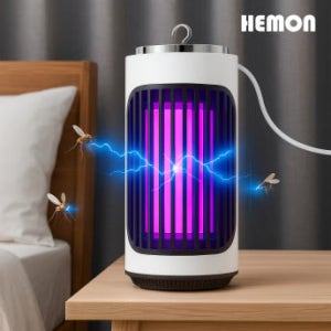 헤몬 제로버그 초파리 날파리 모기퇴치기 포충기 LED 트랩 실내외 겸용 자동벌레퇴치기