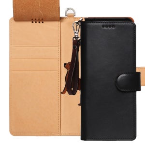 [리퍼브] 마뜨 힌지보호 자석형 지갑 가죽 다이어리 케이스 블랙+베이지 (리퍼)