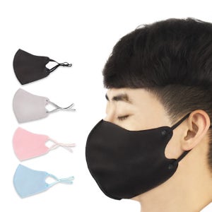 끈조절 가능 사계절 마스크 3D 연예인 입체 패션마스크, 1개