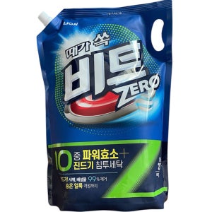 비트 제로 액체세제 2.7L 4개