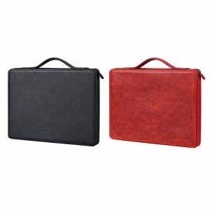 맥북 에어 13 가죽 슬리브 자석 거치대 스텐드 리프팅 케이스 LarusCanus