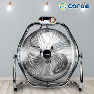 캐로스 업소용 대형선풍기 앉은뱅이 공업용 현장 농장 회전형