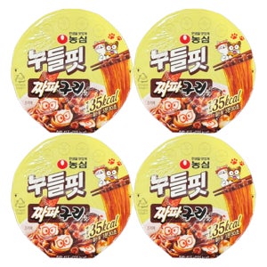 농심 누들핏 짜파구리맛 41.5g X 4개
