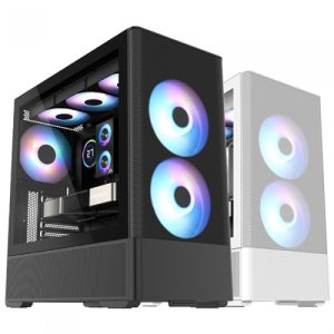 쓰리알 3RSYS RX500 Quiet 블랙 미들타워 PC케이스