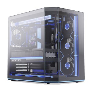 앱코 UD51 엑시드 ARGB BTF PC케이스 블랙