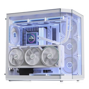 앱코 UD51 엑시드 ARGB BTF PC케이스 화이트