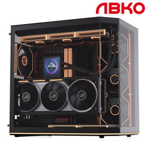 앱코 UD51 엑시드 ARGB BTF PC케이스 블랙