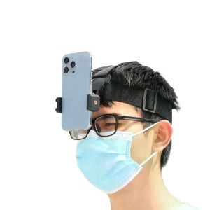 헤드마운트 폰거치대 1인칭 촬영장비 고프로 호환 헤드