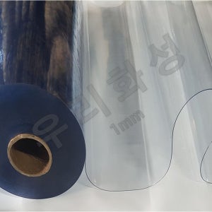 1mm 연질PVC 냄새없는 아스테이지 염화비닐 투명매트 베드커버 방풍비닐 M단위 판매