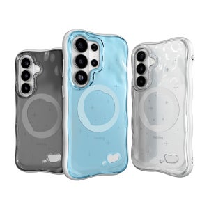 비블링2 갤럭시S26 물결 웨이브 케이스