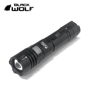 블랙울프 LC-608R 자체충전 L2 LED 약 800루멘 슬라이드 줌 랜턴 자전거라이트
