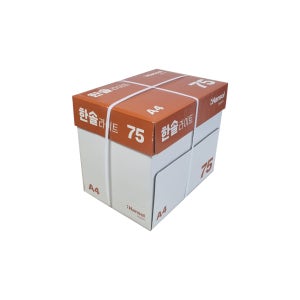 한솔 복사용지 라이트 A4(75g) 2500매(1박스)
