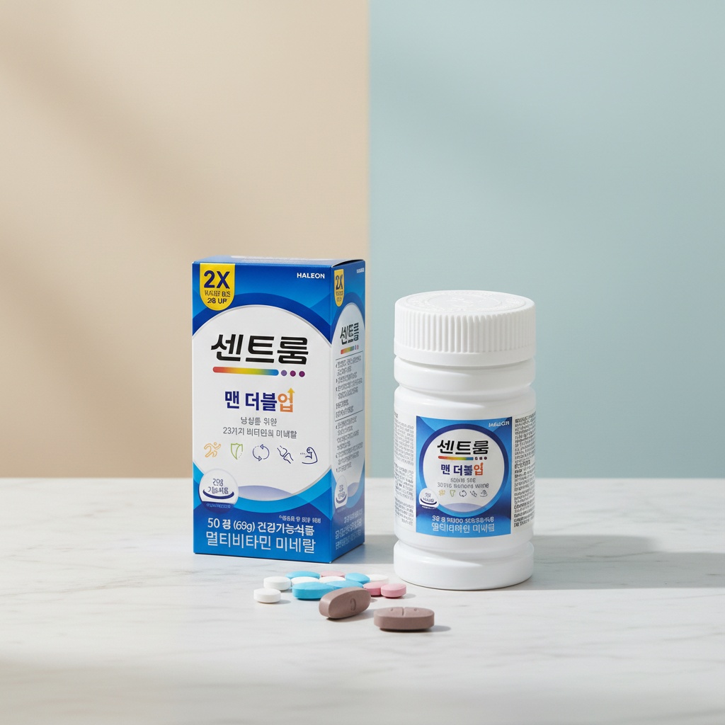 센트룸 데일리<b>케어 미네랄</b> 50정 멀티비타민 더블업