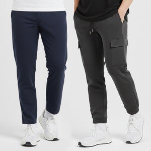 텐션업 남자 일자 스판 밴딩 바지 카고 조거 팬츠 슬랙스 빅사이즈 트레이닝 작업복