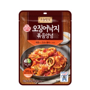 오뚜기 오늘밥상 오징어낙지볶음양념 120g