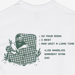 남자 오버핏 아날로그 그래픽 반팔티 스트릿 프린팅 트리플에이 ANALOG