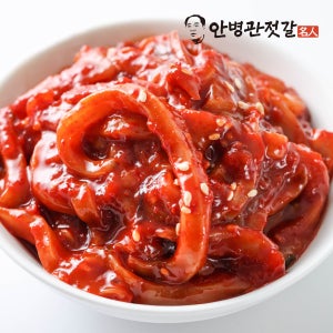 국산 오징어젓갈 식감이 살아 있는 오징어 곰소젓갈 35년 명인 어리굴 창란 토하 바지락