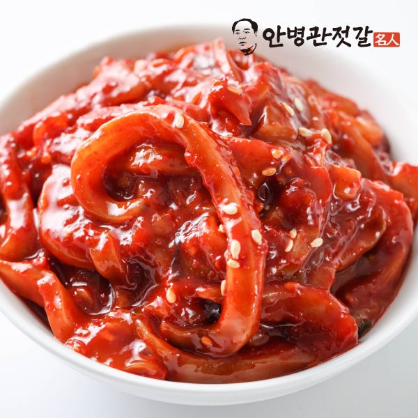국내산 오징어젓갈 식감이 살아 있는 오징어 곰소젓갈 35년 명인 어리굴 창란 토하 바지락