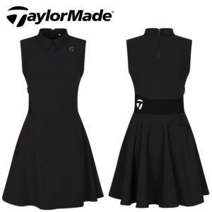 테일러메이드 어패럴 여성 카라 민소매 나시 골프 원피스 속바지 여름 골프웨어 O6441