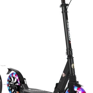 무동력 페달 킥보드 성인용 수동 이동 화이트 표준 화이트 단일충격흡수 후방풋브레이크