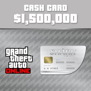 PC GTA5 화이트 샤크카드 150만+100만 달러 락스타 한국코드