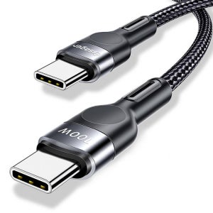 CtoC고속충전케이블 PD100W USB3.1Gen2 초고속데이터전송 C타입 충전선