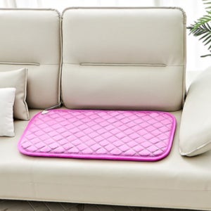 국산 도톰따뜻 2인용 푹신한 의자 전기방석 가정 사무실 소파 안전한 전기 보온방석