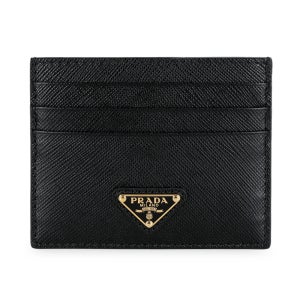 디몬트 프라다 여성 사피아노 삼각로고 카드지갑(블랙) 1MC025 QHH F0002