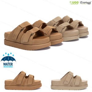 어그 호주 벤트라 더블스트랩 소가죽 스웨이드 슬리퍼 AS7035