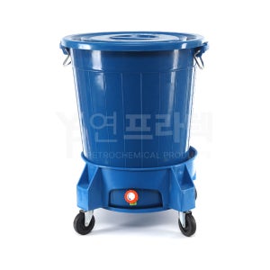 대형 물통 75L 밸브청통 운반구 바퀴달린 수도꼭지 만능 생수 용기 말통 드럼통