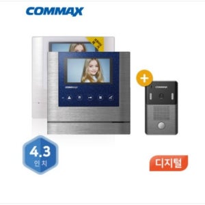 코맥스 비디오폰 CAV-43MG 아파트 주택 인터폰 현관 초인종 경비실 카메라