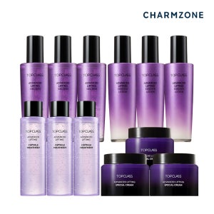 참존 탑클래스 8세대 어드밴스드 리프팅 기초세트 12종(스킨3+에멀전3+스페셜크림3+트리트먼트3)