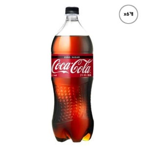 코카콜라 제로 1.5L x 6개