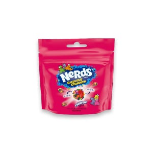 너즈 구미 클러스터 젤리 Nerds 너드 미국 젤리 편의점 레인보우, 45g, 1개