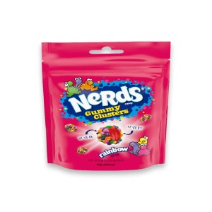 너즈 구미 클러스터 젤리 Nerds 너드 미국 젤리 편의점 레인보우, 85g, 1개