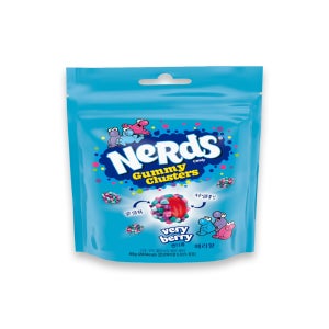 너즈 구미 클러스터 젤리 Nerds 너드 미국 젤리 편의점 베리 배리향, 85g, 1개