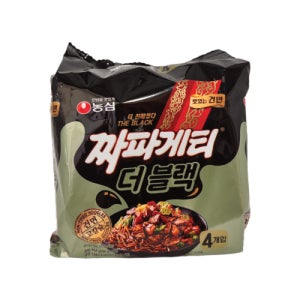 짜파게티 더 블랙, 116g, 32개