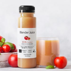 국내산 비가열 토마토주스 10병 210ml 생과일100% 착즙 클렌즈 블렌더주스