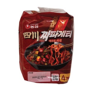 짜파게티 매운 짜장, 137g, 32개