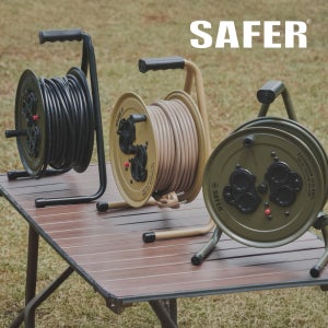전기릴선 4구 15M 리드선 전기선 작업선 국산 안전 캡형 세이퍼 1015 캠핑